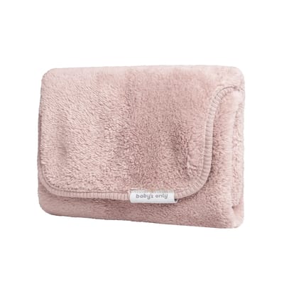 Baby's Only Verschoonmatje Cozy - Verschoningsmatje voor onderweg - Oud Roze - Inclusief opbergzakje