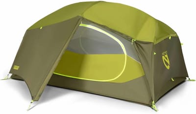 Kampeertent - 2 persoons tent - Buiten kamperen - Waterdicht en 4 seizoenen - 2 persoons - Groen Nova