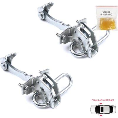 BDP745-1 2 Pièces Butée de Charnière de Porte Avant Limiteur de Sangle 51782989 pour Fiat 500 500C 500/595/695 Abarth