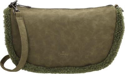 Charm London Newington Schoudertas - Olijfgroen