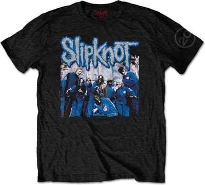 Slipknot - 20th Anniversary Tattered & Torn Heren Tshirt - S - Zwart