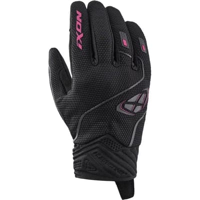 IXON Handschoenen IXON Hurricane 2 Lady zwart / roze maat L - motor handschoenen - scooter handschoenen