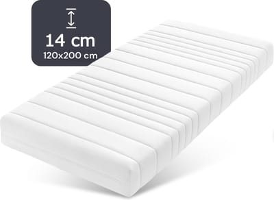 Novio Matras - HR Koudschuim - 120x200 - 14CM dik