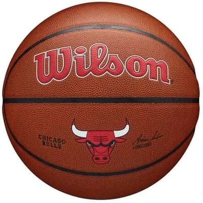 Wilson NBA Team Alliance Chicago Bulls Basketbal Maat 7
