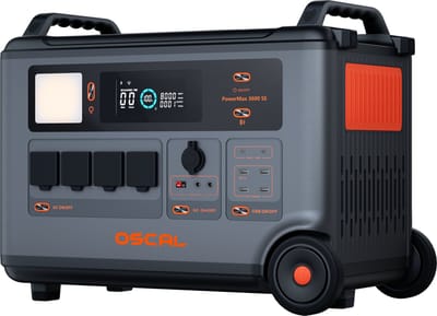 OSCAL PM200 SE 200 W opvouwbaar zonnepaneel – met monokristallijne siliciumzonnecellen met een hoog rendement van 24,6% – ETFE-oppervlak – waterdicht volgens IP67 – MC4-uitgang – verstelbare beugel – geschikt voor kamperen en reizen met de camper