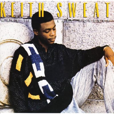 CD KEITH SWEAT Make It Last Forever 9607632 Elektra 1987 US Rap HipHopRB Gebruikt gray