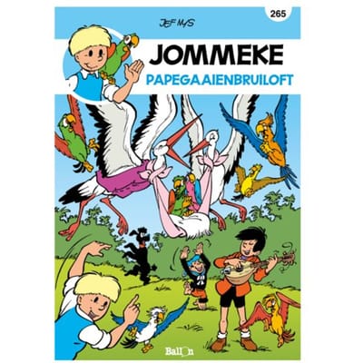 Papegaaienbruiloft - Jommeke Strip - Jef Nys