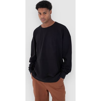 Hurley Bcnk8 Washed Crew Sweater zwart