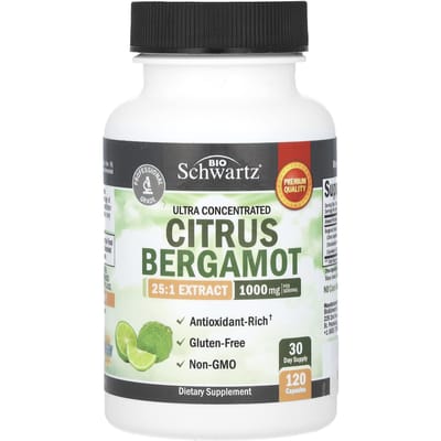 Hooggeconcentreerde citrus bergamot, 1.000 mg, 120 capsules (250 mg)