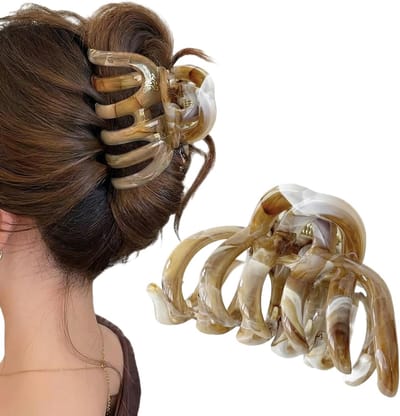 Grote Vintage Haarspeld van 9 cm voor Vrouwen, Trendy Haaraccessoires voor Dun en Dik Haar, Perfect voor Haarstyling en Mode