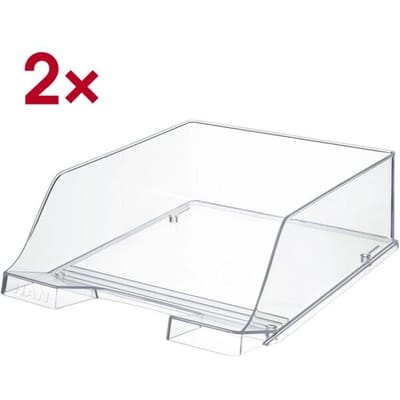 Han brievenbakje XXL Kristal, transparant 2 stuks
