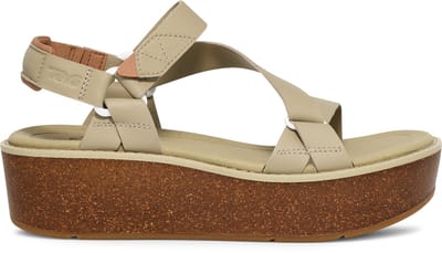Teva MADERA WEDGE - Dames Sandalen - Beige - Maat 37
