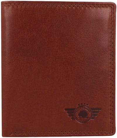 Greenburry Vintage Portemonnee RFID-bescherming Leer 9.5 cm - Jongens - Horizontaal - natur