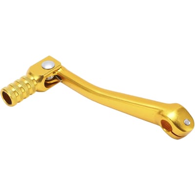 Motorfiets Kickstarter Hendel Pedaal Gevoelig CNC Aluminium Universeel Motorfiets Accessoire Rood yellow