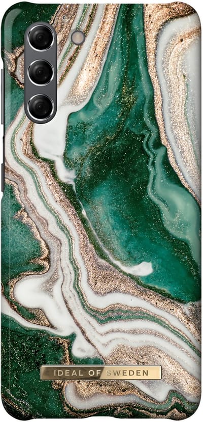 iDeal of Sweden Hoesje Geschikt voor Samsung Galaxy S21 - iDeal of Sweden Fashion Backcover - groen