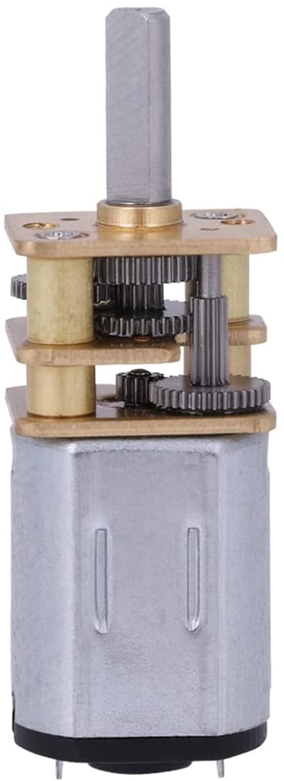 Transmissiemotor - Reductiemotor Mini - RC Auto Robot - Volledig Metalen Tandwiel - 3mm As Diameter