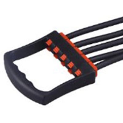 Borstexpander Afneembaar 5 Fitness Weerstandsbanden Borstspier Krachttraining Trekkoord Zwart zwart