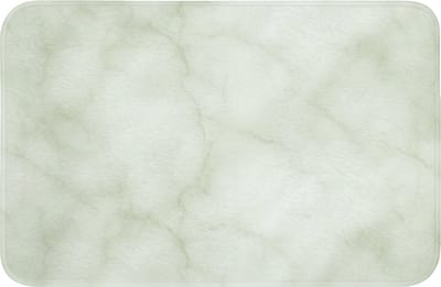 WC mat 60x40 cm - Antislip - Groen - Marmer - Aders - Toiletmat - Vloermat - Douchemat - Toilet tapijt - Toiletmatten