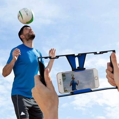 Smartphone Holder with Manual Stabiliser Stafect InnovaGoods | Smartphone tripod | Phone stabilisator statief Handheld | Smartphone Video Rig | Handheld Telefoon Stabiliserende Fotografie