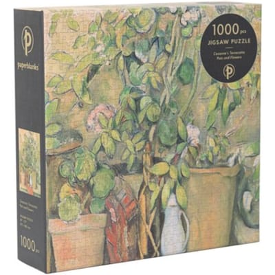 Paperblanks puzzel 1000 stukjes - cezanne's terracotta plants and flowers
