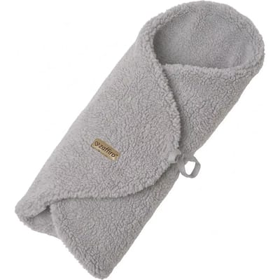 Dubbelzijdige wollen swaddle deken baby Zaffiro Nevada