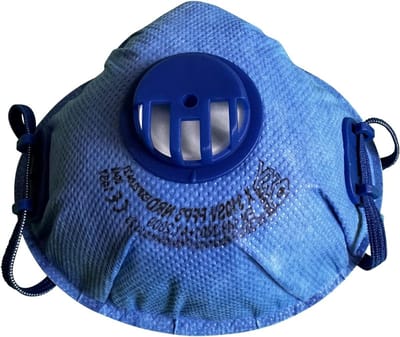 10x 310 SV FFP3 NRD Blauw adembeschermingsmasker - halfmasker stofmasker - ademmasker met ventiel