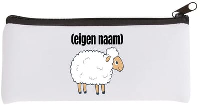 Akyol - schaap met eigen naam Etui - Schaap - boeren/schapen liefhebbers - iemand die houdt van schapen - verjaardag - cadeau - kado - geschenk - 20 bij 9 cm