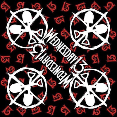 Wednesday 13 - Logo Shovels Bandana - Zwart