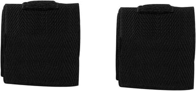 Bokshandschoenen Wraps - Vuist Beschermers - Vechtsport Training - Ademend Katoen - 5 meter - Zwart