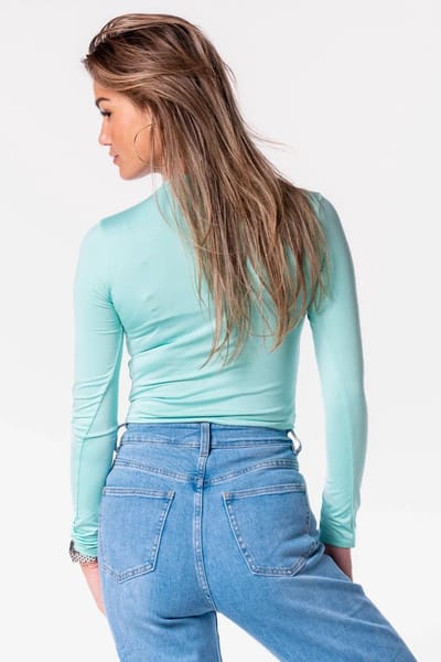 Getdrezzed Top - Maat: L - Basic travel body mint