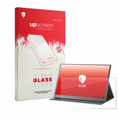 upscreen - Screenprotector voor Xyvolve 15.6" draagbare monitor - Folie Beschermfolie Beschermglas transparant