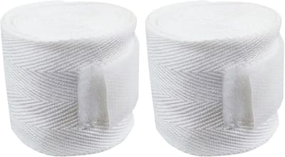 2x Boksbandages 3 Meter Katoen voor Handen en Polsen - Geschikt voor Boksen, MMA en Kampsport