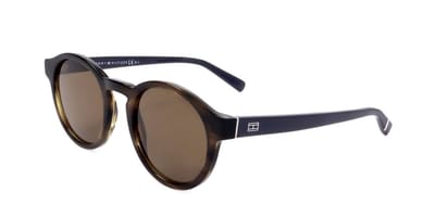 Tommy Hilfiger TH 1856/RE/S Brown horn 49/23/140 UNISEX Zonnebrillen