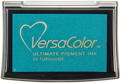 Stempelkussen Versacolor turquoise - Tsukineko