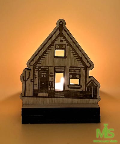 Houten Mini Huizen, theelichthouder,kerst huizen, DIY Huis Blank, DIY Huis Decoratie, kerst decoratie Hout Craft Supplies/ amsterdamse huizen/ suvenier/houten huisjes/ kerst huisjes