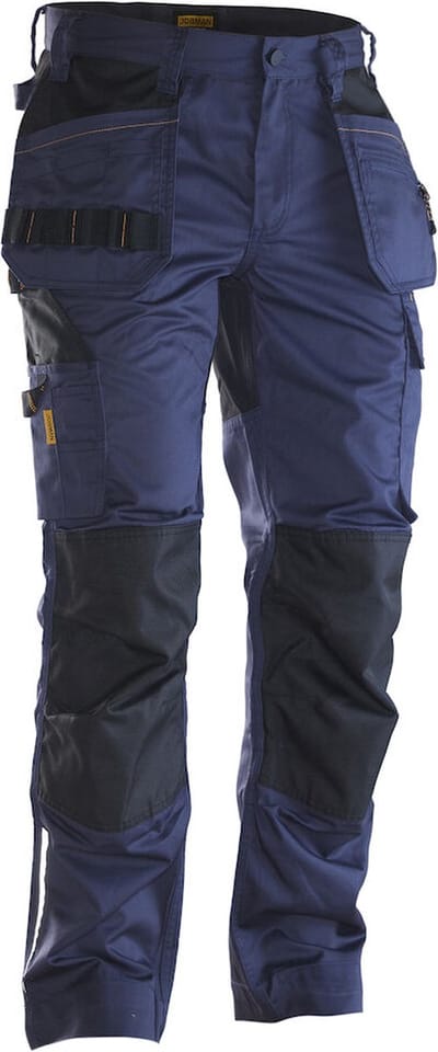 Jobman 2326 Craftsman Trousers Stretch 65232620 - Navy/Zwart - C42