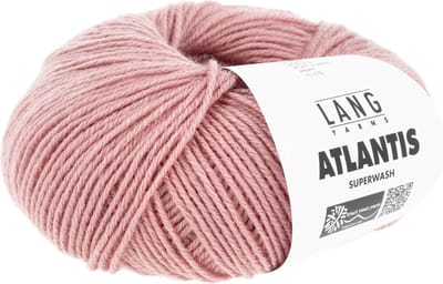 Lang Yarns Atlantis - 119 oudroze - Wol/Acryl-Mix Garen