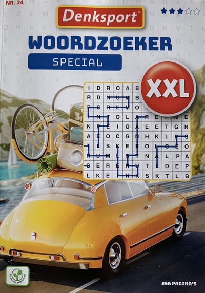 Denksport XL Vakantieboek - Puzzelboek - Woordzoeker special - 256 puzzels - Extra dik! - Woordzoekers - Puzzelboeken - 3 sterren