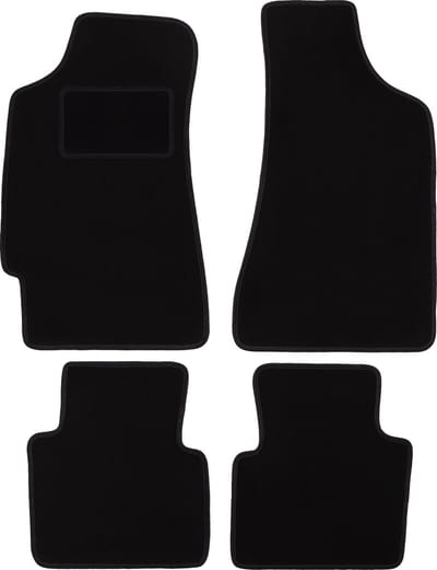 Zwarte velours vloermatten voor: Chrysler Neon sedan (1994-2005)