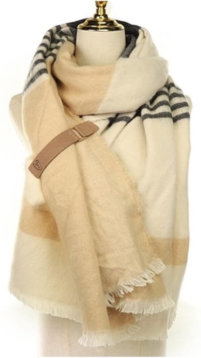 Sjaal Lieve - Naturel - Herfst/Winter - Trendy