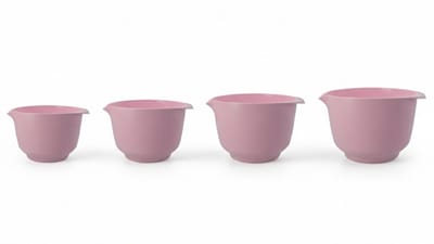 Birkmann Beslagkommen / Mengkommen set Colour bowls 4-Delig- 1.5, 2, 3 en 4 Liter - Silk Rose