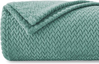 Extra Zachte Fleece Deken 220 x 240 cm - Lichtgewicht en Pluche Deken voor Huis en Buiten