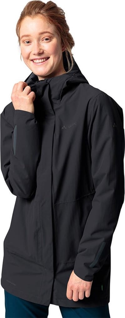 Vaude Cyclist Padded II Dames Jas Black 38