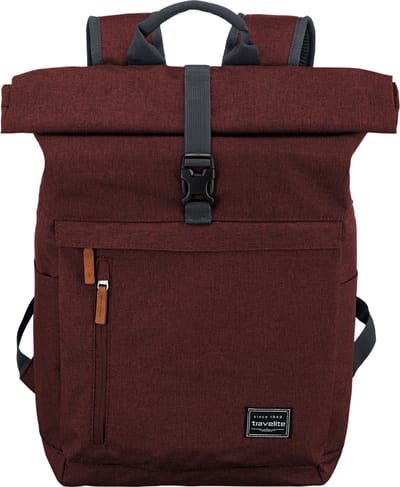 Travelite Basics Rollup Backpack 35 liter (rolltop rugzak) 70 - Bordeaux