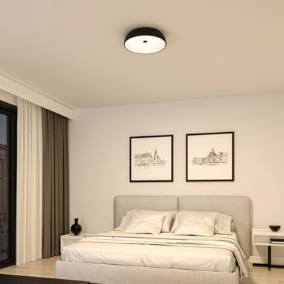 LED-plafondlamp 3-Step-Dim Jaron 2700K 1900lm 230V 26,5W dimbaar Zwart mat