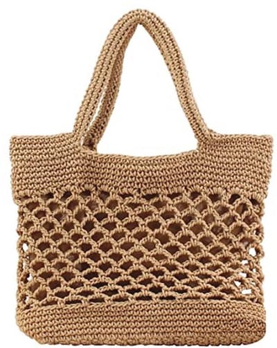 Mode Strandtas voor Dames - Weven, Casual, Outdoor, Perfect voor Zomer Reizen en Winkelen