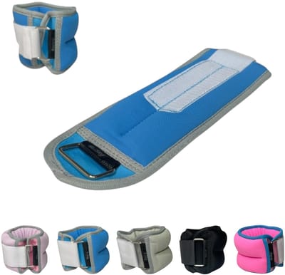 Padisport enkelgewichten 0,5 kg - ankle weights - enkelgewichten - polsgewicht - blauw