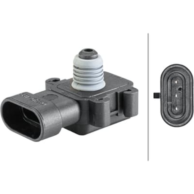 Sensor, laaddruk HELLA 6PP358 152-131