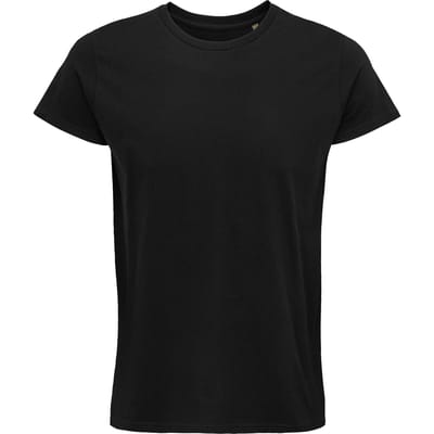 SOLS Heren Crusader Organisch T-shirt (Diep zwart)