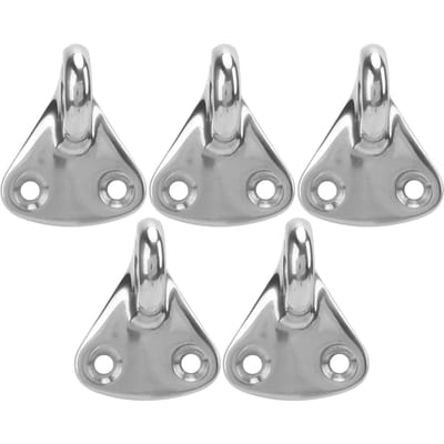 5 PIÈCES Acier Inoxydable 316 Poli Miroir Robuste Crochet de Manteau Quincaillerie Accessoires